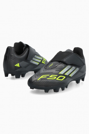Детские бутсы adidas F50 Club FG/MG Junior - черный