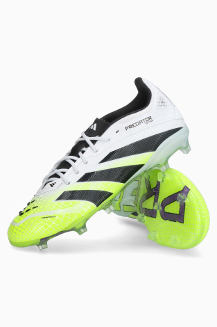 Дитячі бутси adidas Predator Elite FG Junior - білий