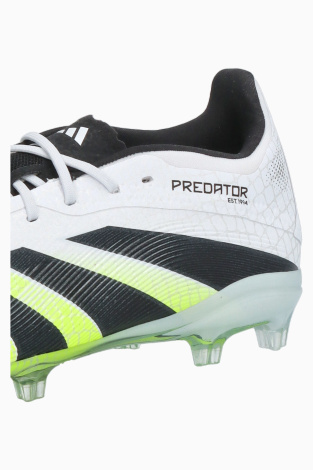 Дитячі бутси adidas Predator Elite FG Junior - білий