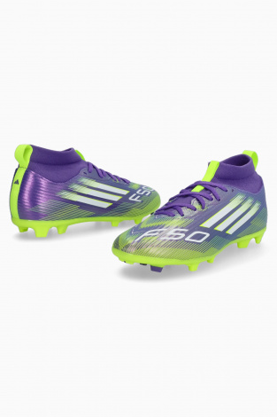Детские бутсы adidas F50 League FG/MG Junior - Фиолетовый