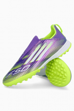 Детские сороконожки adidas F50 League LL TF Junior - Фиолетовый