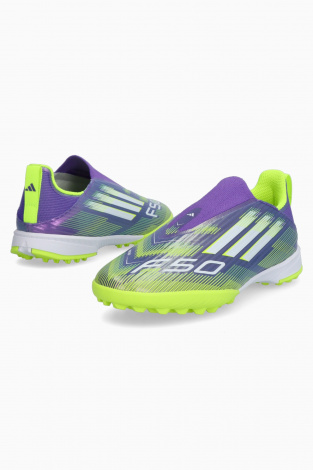 Детские сороконожки adidas F50 League LL TF Junior - Фиолетовый