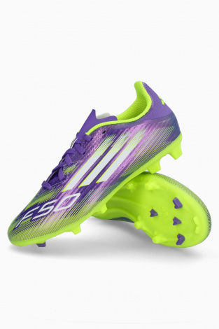 Дитячі бутси adidas F50 League FG/MG Junior - Фіолетовий