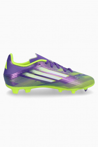 Дитячі бутси adidas F50 League FG/MG Junior - Фіолетовий