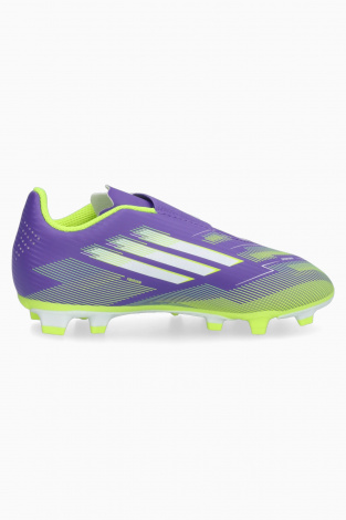 Детские бутсы adidas F50 Club FG/MG Junior - Фиолетовый