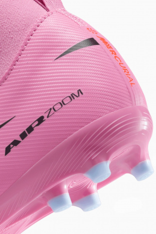 Детские бутсы Nike Zoom Mercurial Superfly 10 Academy FG/MG Junior - Бордовый