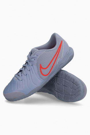 Детские футзалки Nike Tiempo Legend 10 Academy IC Junior - серый