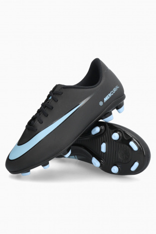 Детские бутсы Nike Mercurial Vapor 16 Club FG/MG Junior - черный