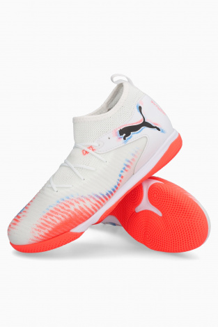 Детские футзалки Puma Future 8 Match IN Junior - белый