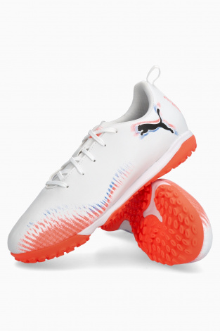 Детские сороконожки Puma Future 8 Play TT+ Mid Junior - белый