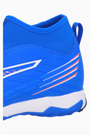 Детские сороконожки Puma Ultra 6 Match+ LL TT Mid Junior - синий