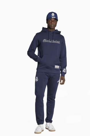 Кофта adidas Real Madrid 25/26 US Pack - темно-синій