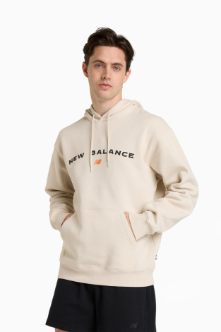 Кофта New Balance REIMAGINED FLEECE GRAPHIC HOO TWF MT51516TWF - Бежевый