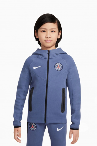 Дитяча кофта Nike PSG 25/26 Tech Fleece Junior - темно-синій