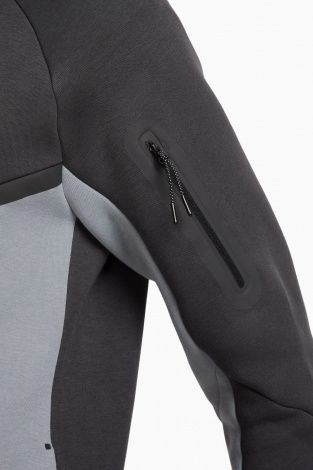Кофта Nike Sportswear Tech Fleece Windrunner - серый