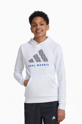 Дитяча кофта adidas Real Madrid 24/25 Graphic Junior - білий