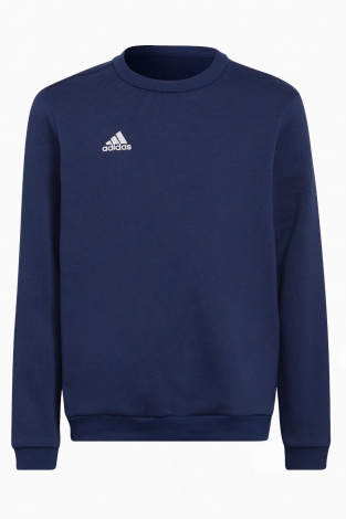 Дитяча кофта adidas Entrada 22 Sweat Top Junior - темно-синій