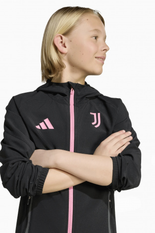 Детская ветровка adidas Juventus FC 25/26 Competition Vis Tech Junior - черный