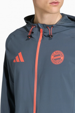 Ветровка adidas FC Bayern 25/26 Vis Tech Travel - серый