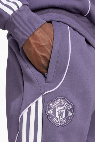 Штани adidas Manchester United 25/26 Urban Purist Track - Фіолетовий