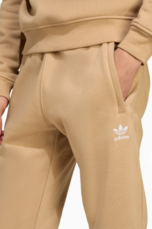 Штани adidas Trefoil Essentials - коричневий