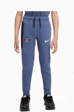 Детские штаны Nike PSG 25/26 Tech Fleece Junior - темно-синий