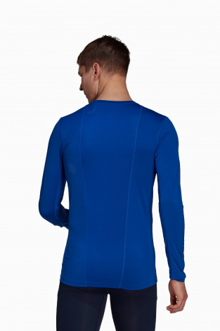 Термофутболка adidas Techfit compression LS - синій