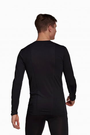 Термофутболка adidas Techfit Compression LS - чорний