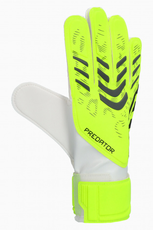 Детские вратарские перчатки adidas Predator Training Junior - Лаймовий