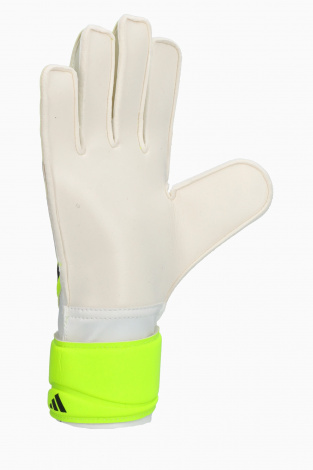 Детские вратарские перчатки adidas Predator Training Junior - Лаймовий