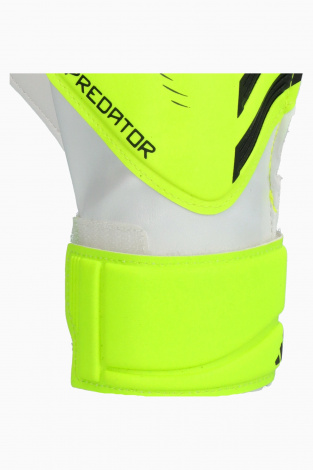 Детские вратарские перчатки adidas Predator Training Junior - Лаймовий