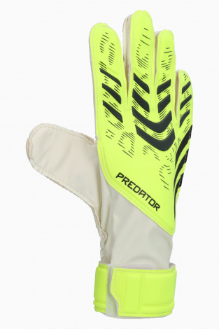 Вратарские перчатки adidas Predator Training - Лаймовий