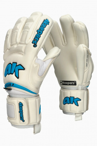 Вратарские перчатки 4keepers Champ Aqua VI NC - белый