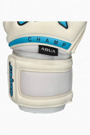 Вратарские перчатки 4keepers Champ Aqua VI NC - белый