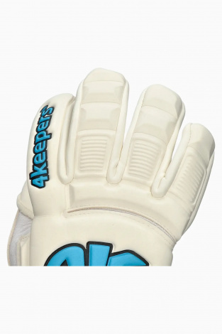 Вратарские перчатки 4keepers Champ Aqua VI NC - белый