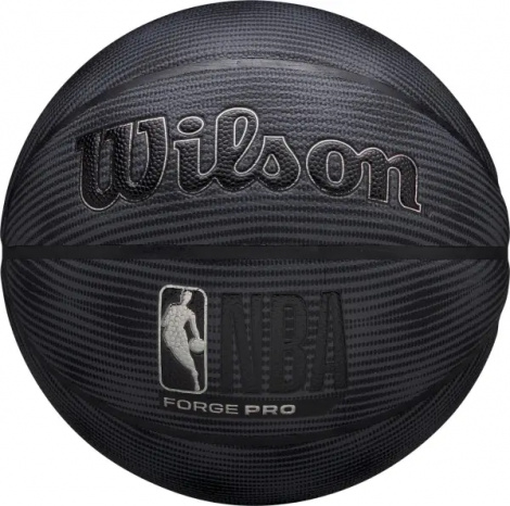 Баскетбольний м'яч Wilson NBA FORGE PRO MIDNIGHT чорно-темно-сірий