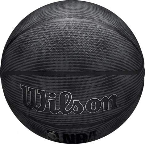 Баскетбольний м'яч Wilson NBA FORGE PRO MIDNIGHT чорно-темно-сірий