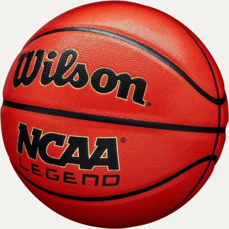 Баскетбольный мяч Wilson NCAA LEGEND оранжевый