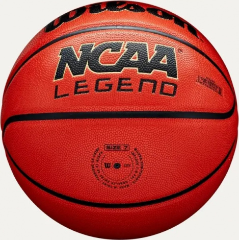 Баскетбольный мяч Wilson NCAA LEGEND оранжевый