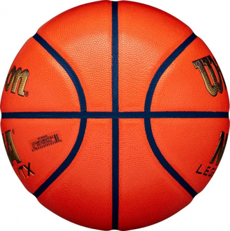 Баскетбольный мяч Wilson NCAA LEGEND VTX оранжево-золотой