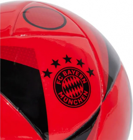 Сувенирный футбольный мяч Adidas BAYERN MUNICH красно-черный