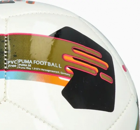 Сувенирный футбольный мяч Puma ORBITA 7 MS MINI бело-черно-оливковый