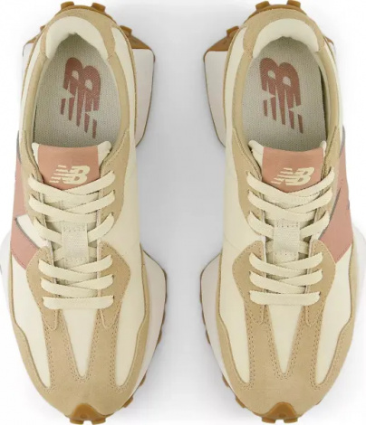 Кросівки жіночі New Balance 327 бежево-світло-коричневі WS327NKA