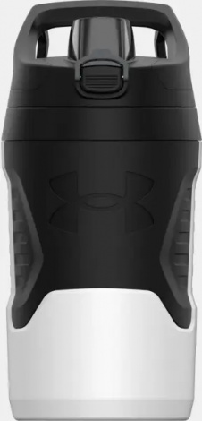 Пляшка для води Under Armour PLAYMAKER JUG 32OZ 950 мл біло-чорна UA70890-WH