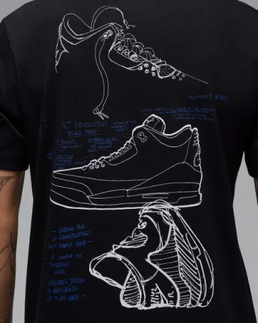 Футболка Nike JORDAN RARE AIR чорна IB7526-010