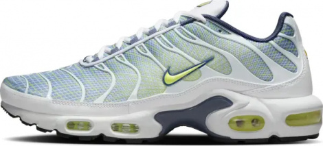 Кросівки Nike AIR MAX PLUS біло-синьо-салатові HV6227-001