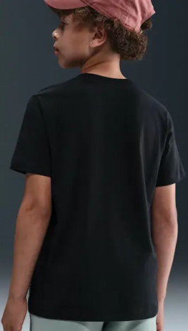 Футболка подростковая Nike AIR черная HV5191-010