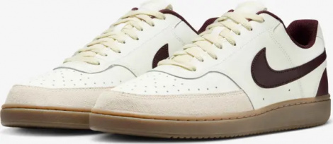 Кросівки Nike COURT VISION LOW молочно-бордові HV2530-101
