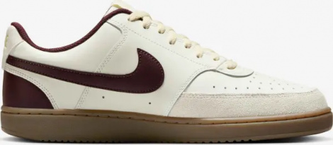 Кросівки Nike COURT VISION LOW молочно-бордові HV2530-101