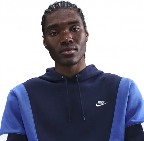 Спортивний костюм Nike CLUB FLEECE HOODED TRACK GX темно-синьо-синій HV1165-451